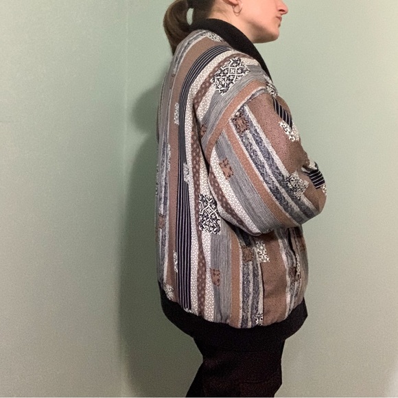 VINTAGE printed bomber - Picture 10 of 14